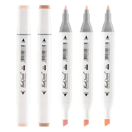 Skin Color Marker - Anime Dual-Tip Art Paint Pen