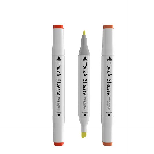24-Color Dual-Head Markers Set for Kids' Art